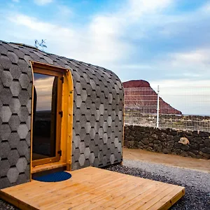 Hytte Eco-wooden Camping Montana Roja, El Médano